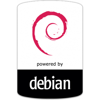Poháněno Debianem